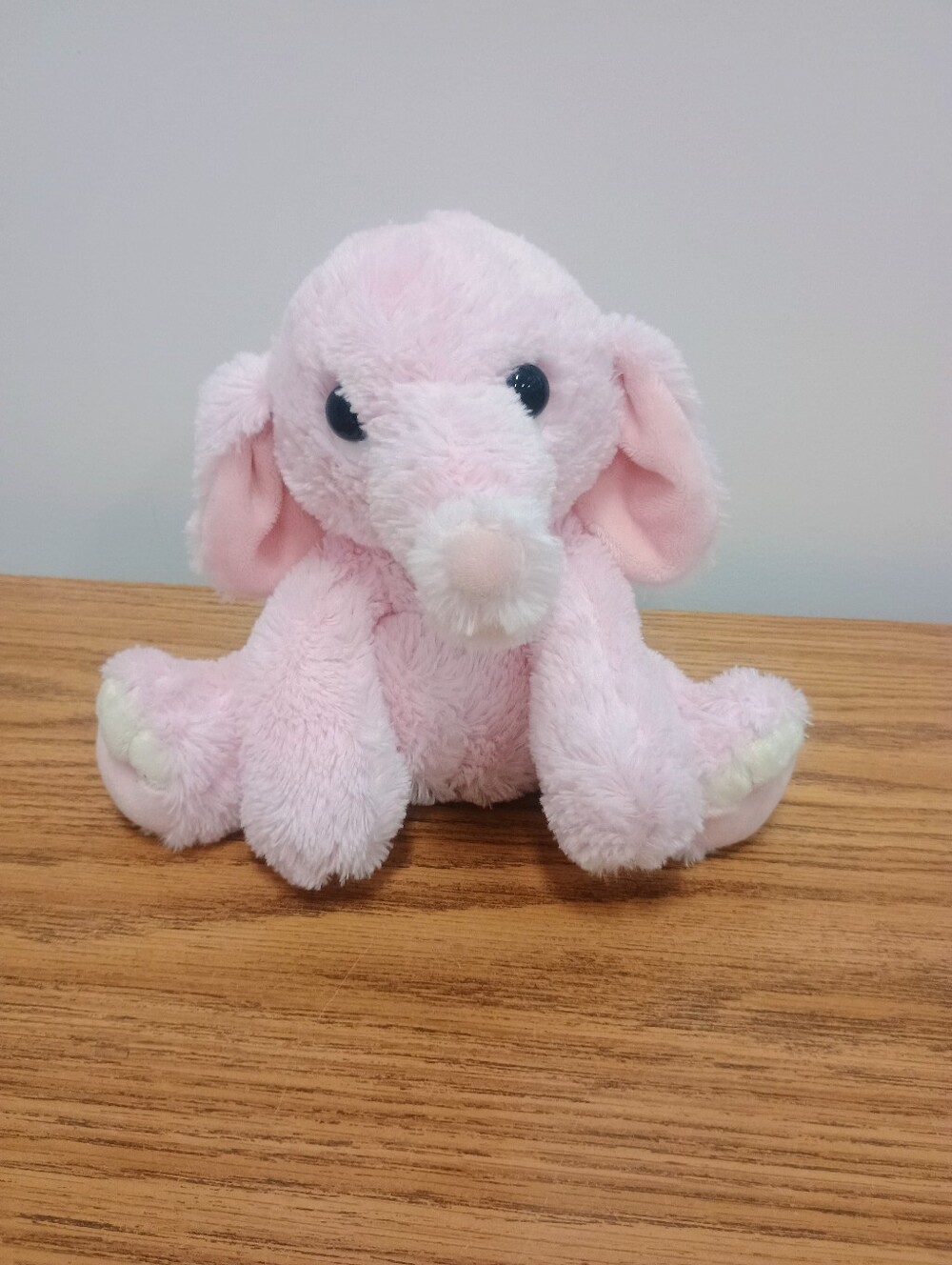 Aurora - 9" Lil Benny Phant, Light Pink Baby Elephant Lovey Beanie Soft  Plush - Picture 2 of 10